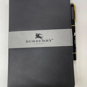 Brand new Burberry  Notebook with Pen